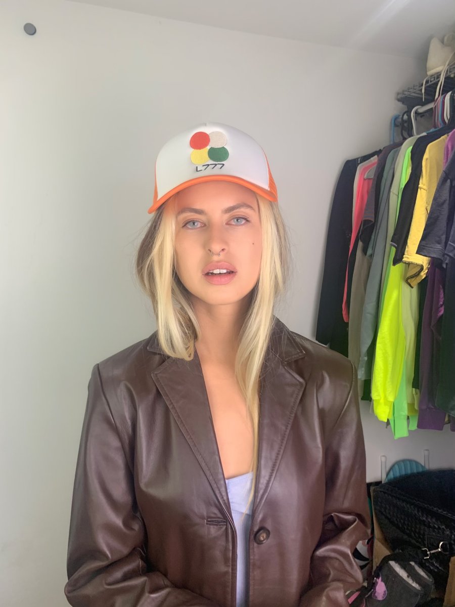 L777 CC CAP (ORANGE/WHITE) | LUCID 777