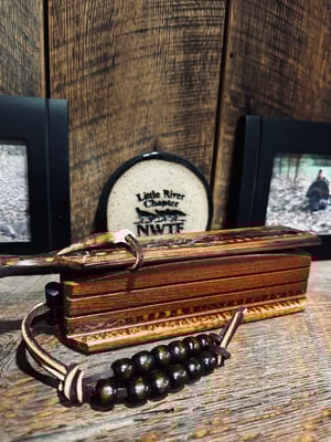 Image of Macassar Ebony/Mahogany with snakewood inlay