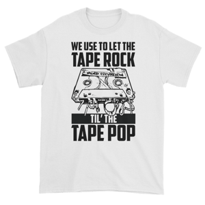 Image of CASSETTE - TAPE / MIX - TAPE  ( UNISEX ) Tape Rock/Til The Tape Pop