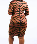 Image of “Raving Tiger”  Fierce Body Con dress