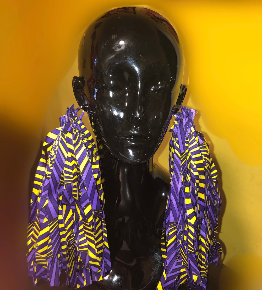 Purple Reign Dream Catcher Earrings
