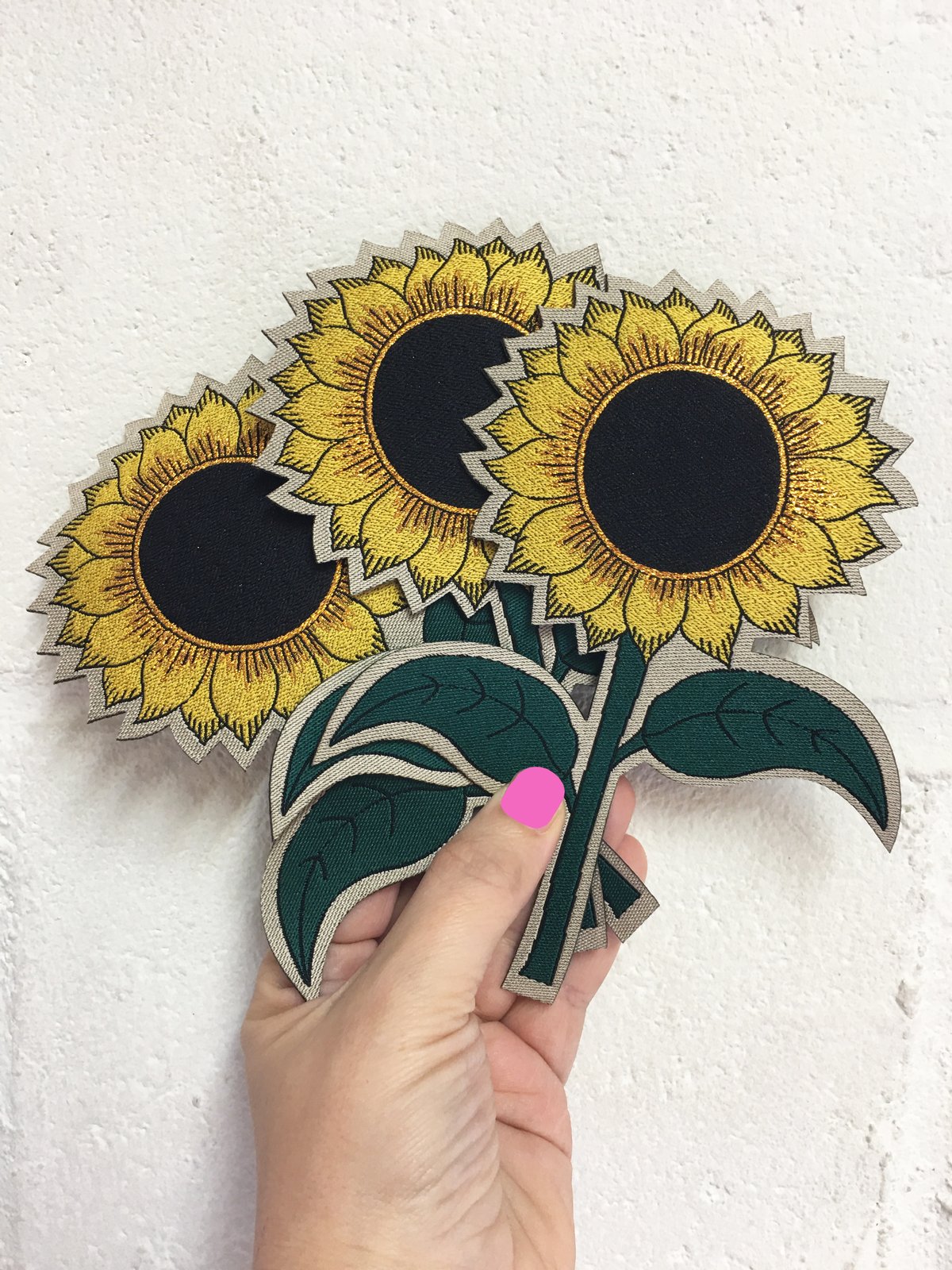 Download Sunflower Iron on Patch | Rosie Wonders Sunflower Iron on Patch | Rosie Wonders