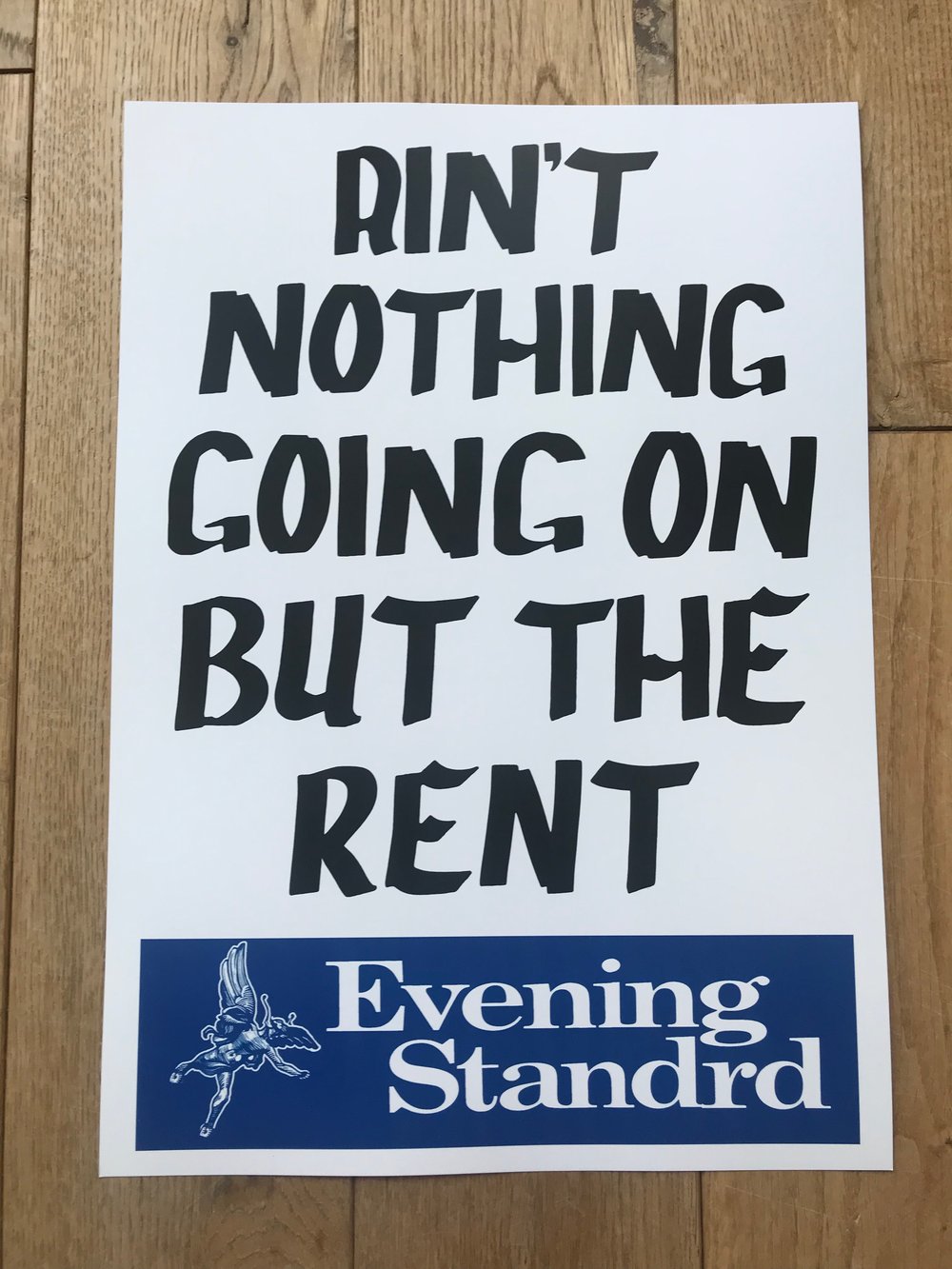 Image of AIN'T NOTHING GOING ON BUT THE RENT