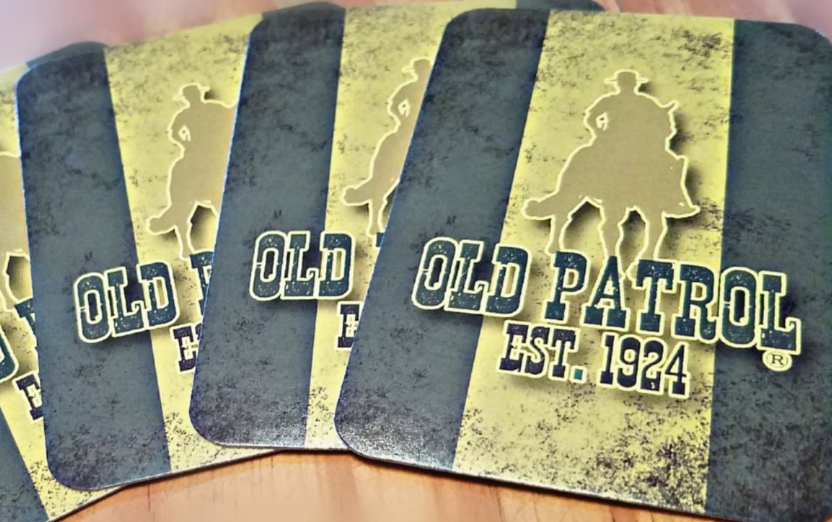 Image of OLD PATROL PLAYING CARDS