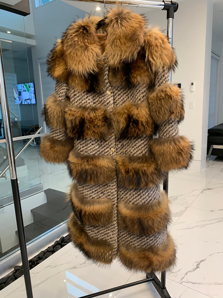 Image of Nadia Fur Coat (long length)