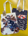 Image of tote bags now availabe in the USA