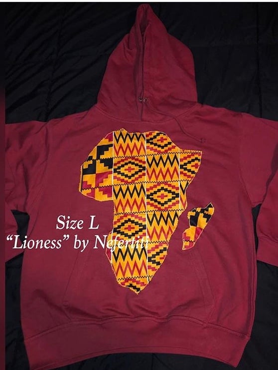 Unisex Ankara Hoodie