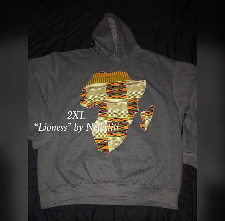 Unisex Ankara Hoodie