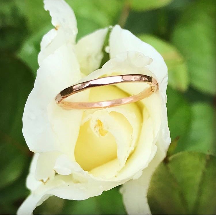Image of Custom yellow sapphire ring