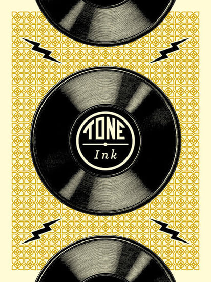 Image of Tone Ink Records (Gold)