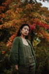 Tofino Mohair Cardigan  (in moss-more colours)