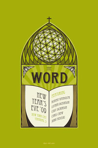 Image of The Word - New Year's Eve '09 (Green)