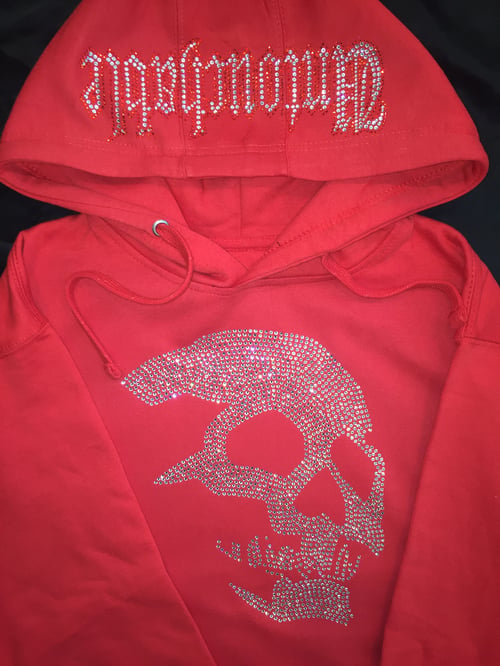 Image of Untouchable Lifestyle Skullgang Hoodie (Red)