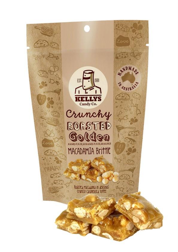 Image of MACADAMIA BRITTLE - POUCH 180G