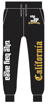 Image 2 of The Bay Area GTA Joggers Gold Edition (Black)