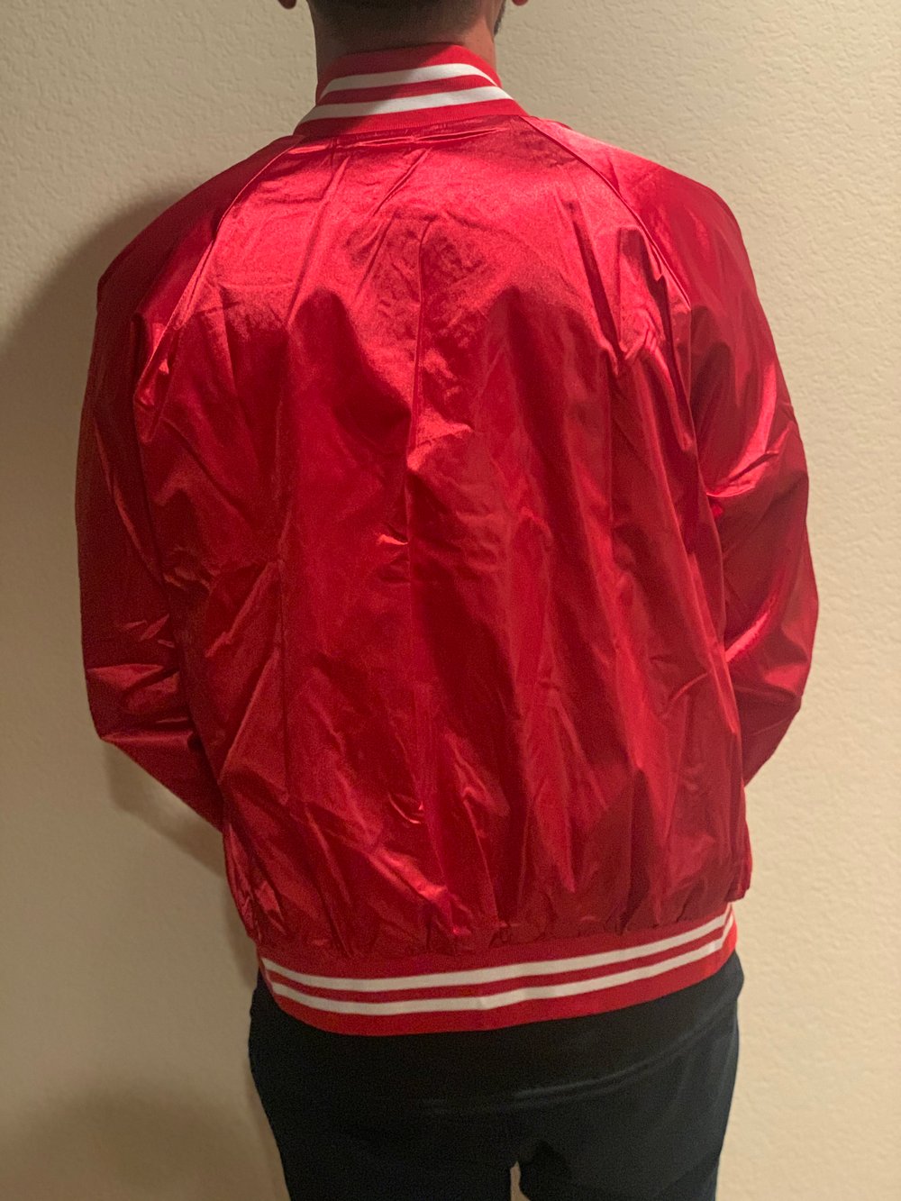 Bent Co.”High Rollers” Baseball Jacket(Red)