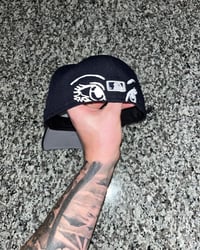 Image 2 of NAVY BLUE HOUSTON ASTROS “H- TOWN” CUSTOM FITTED CAP