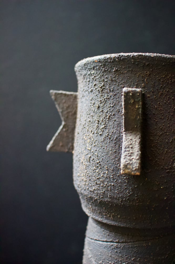 Image of Studio Ceramic Sculpture or Vessel [I] by Clive Brooker, England 1960s