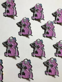 Image 2 of Bad Acts enamel pin