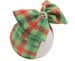 Image of Christmas Plaid Waffle Knit Headbands- 3 designs