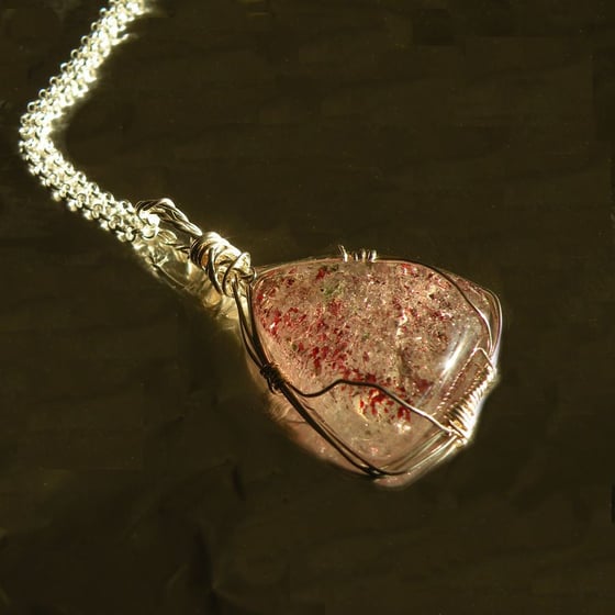 Image of Strawberry Quartz Necklace