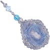 Fairy Aura Chalcedony Rosette Artisan Pendant 