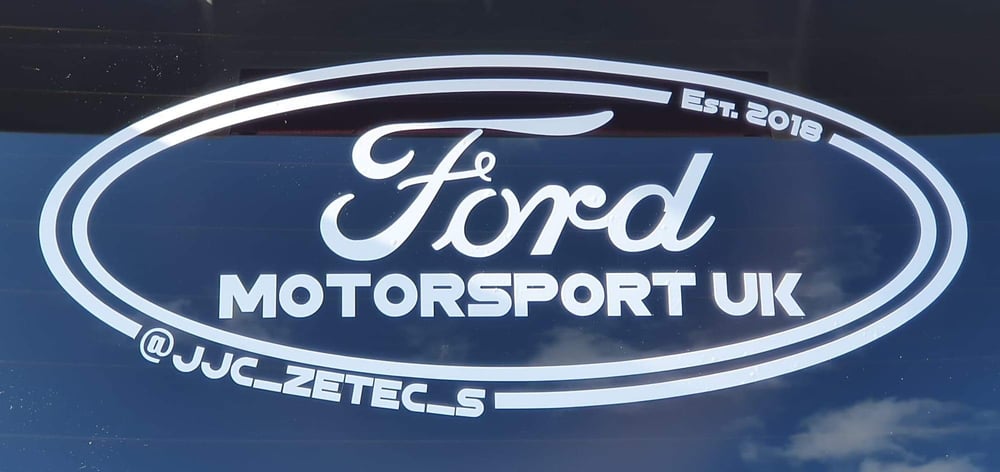 Image of Oval Ford Motorsport UK logo 