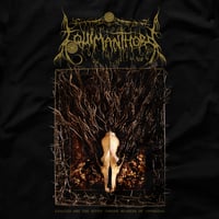 Image 2 of EQUIMANTHORN - EXALTED ARE THE SEVEN THRONE BEARERS OF NINNKIGAL (GOLD & BROWN PRINT)