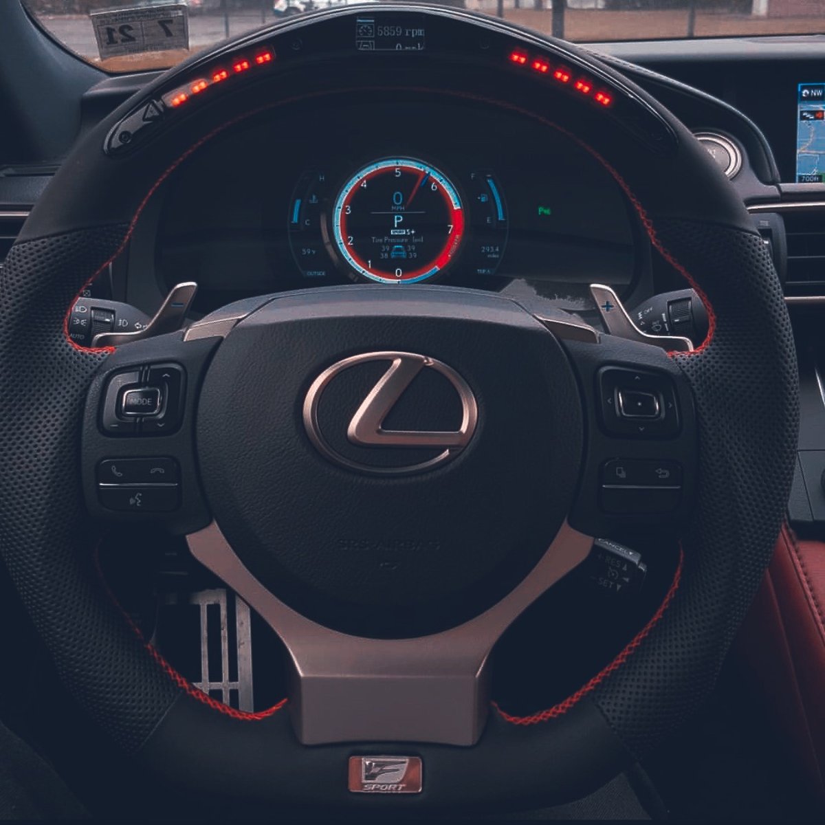 Lexus LED Steering Wheel | zexulous