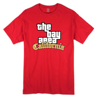 The Bay Area GTA Gold Edition Tee (Red)