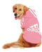 Image of Adidog Pink Hoody/Hoodie for dogs