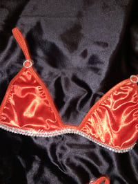 Image 1 of Rust orange bra