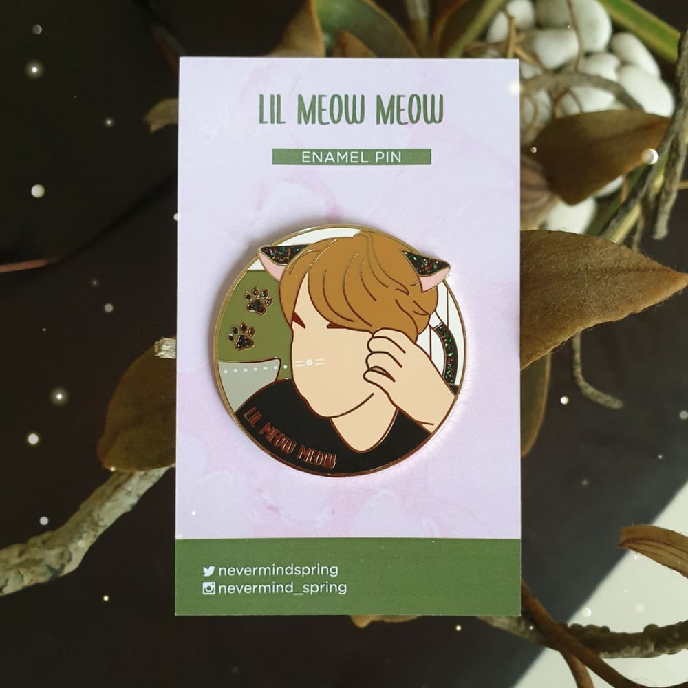 Lil Meow Meow Enamel Pin ...=•=