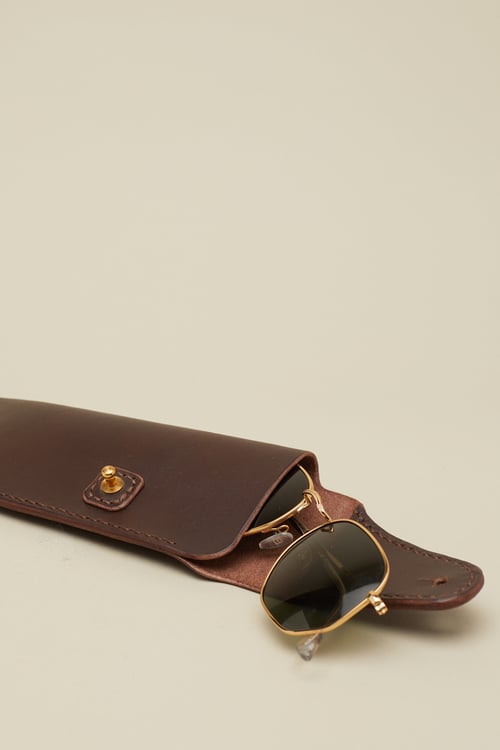 Image of Glasses Case in Walnut