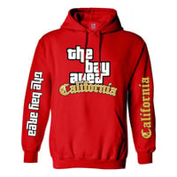 The Bay Area GTA Hoodie Gold Edition (Red)