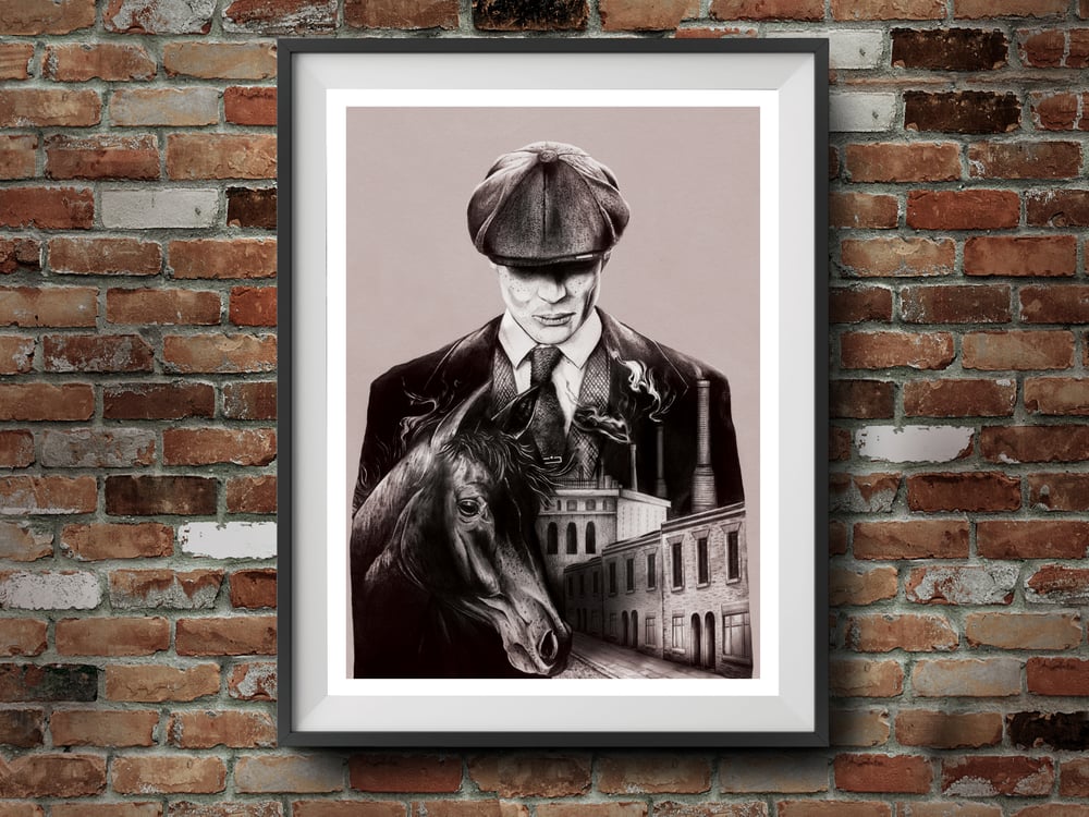 Image of Scratch & Dent Tommy Shelby Art print 