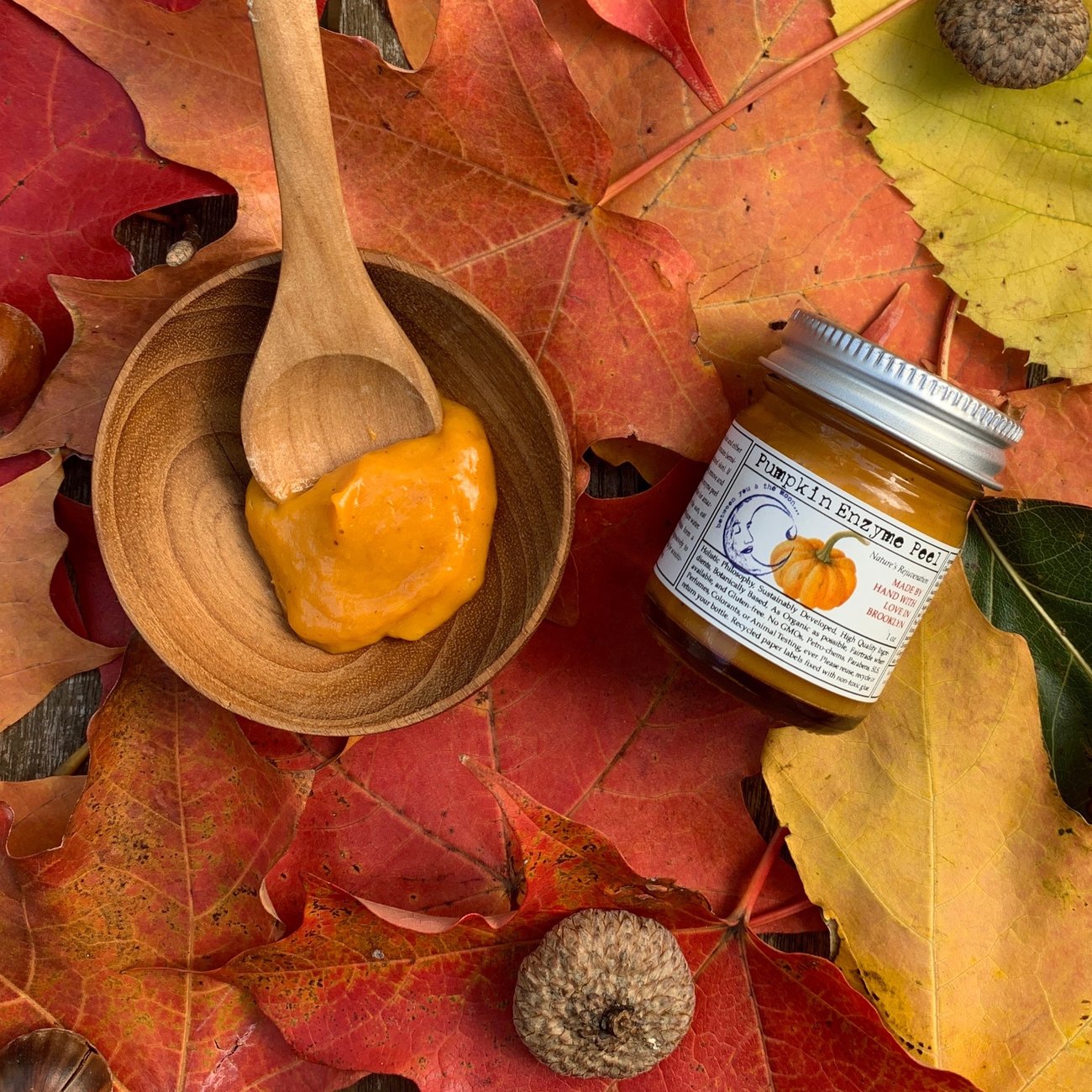 Pumpkin Enzyme Peel Between You & the Moon by Brooklyn Herborium