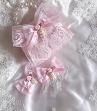 Vanilla Biscuit Bear Bag & Bows