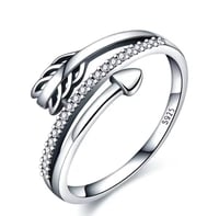 Silver Arrow Ring