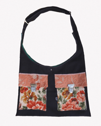 Image 1 of sac fleur rose 