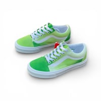 Image 1 of Lime Luxe Chaos Fade Away Old Skool Vans