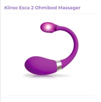 Kiiroo Esca 2 Ohmibod Massager-Bluetooth operated