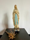  VIERGE MARIE VIEUX PLÂTRE 