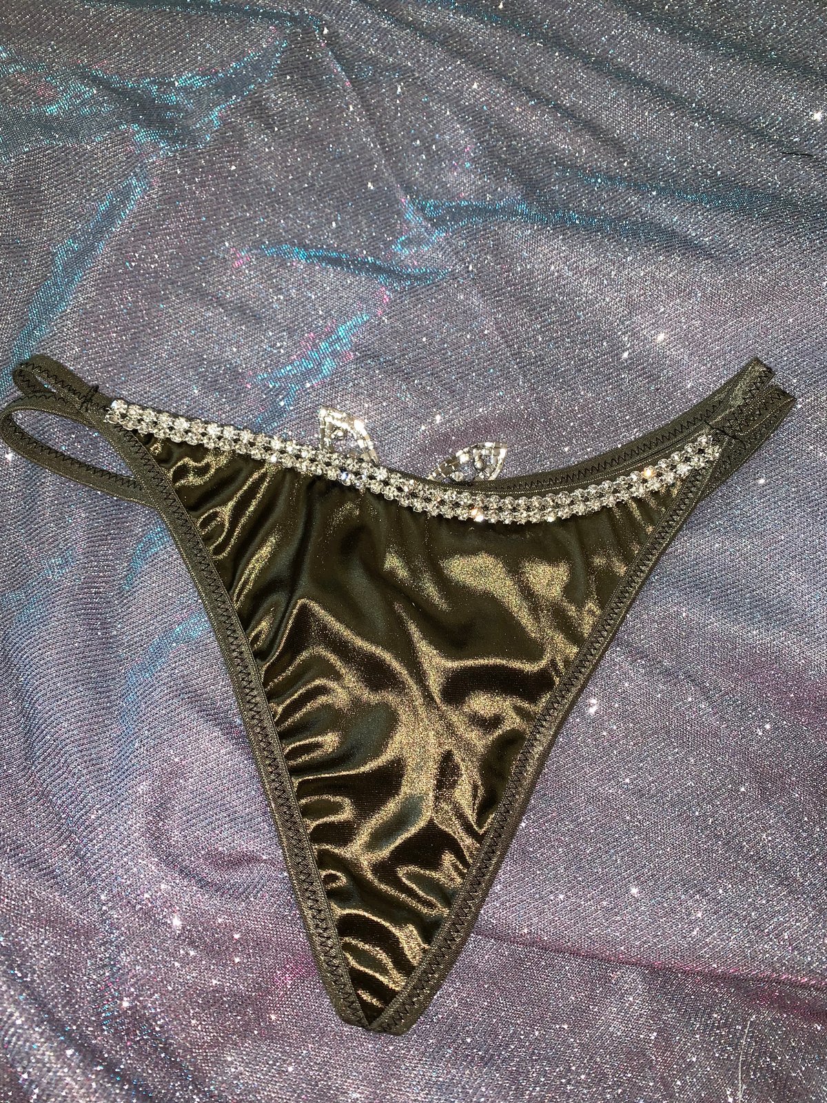 Double string g string | BEDAZZLED THONG