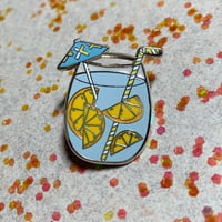 Image 3 of TXT Blue Orangeade Pin 