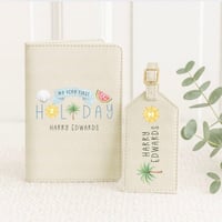 Image 2 of Passport holder & luggage tag 