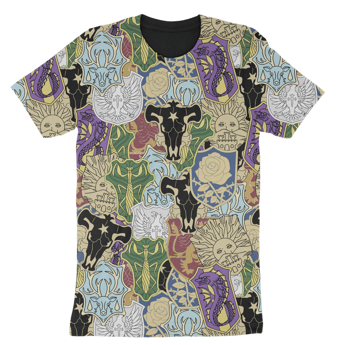 Image of Black Clover Guild Collage Tee