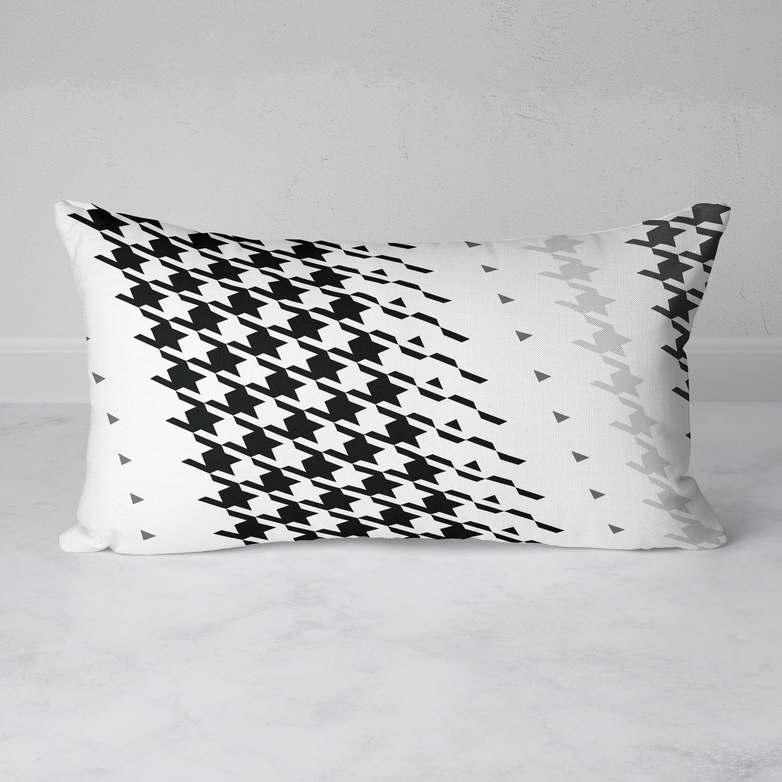 Houndstooth pillow best sale