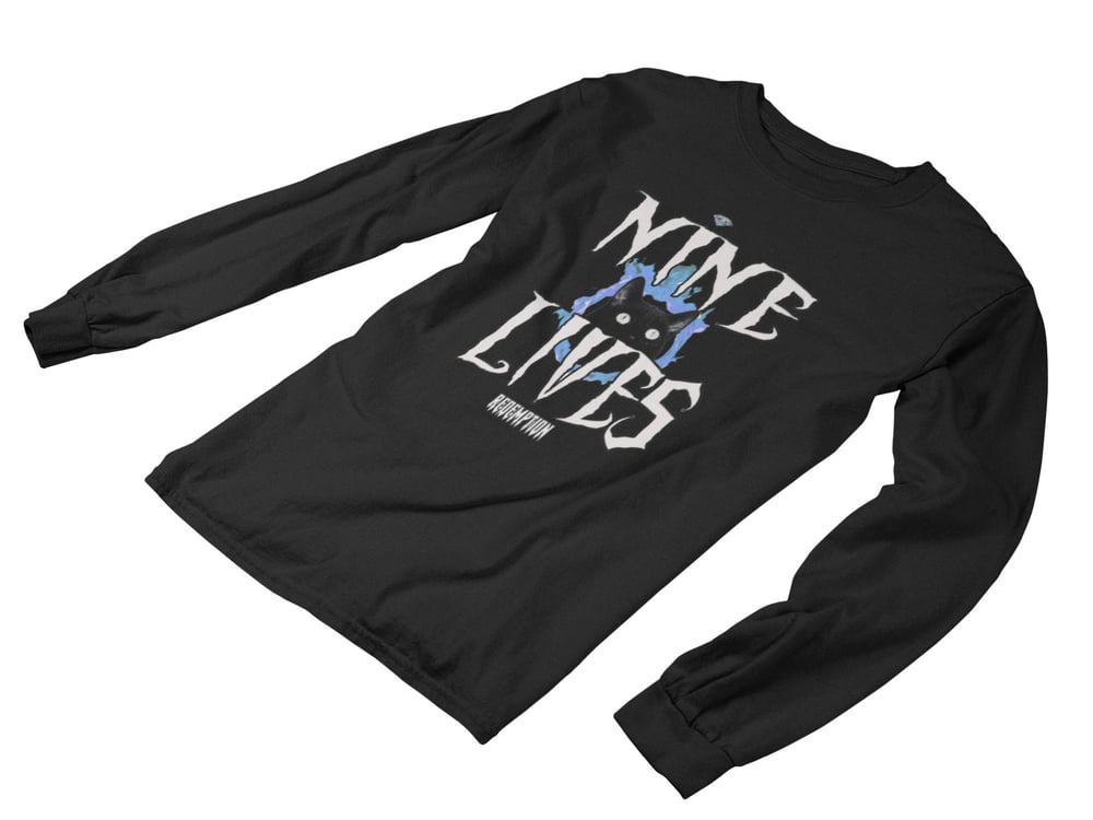 Image of NINE LIVES Long-sleeve shirt