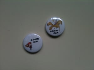 Image of Shambles Miller and Dragonwizard Badges